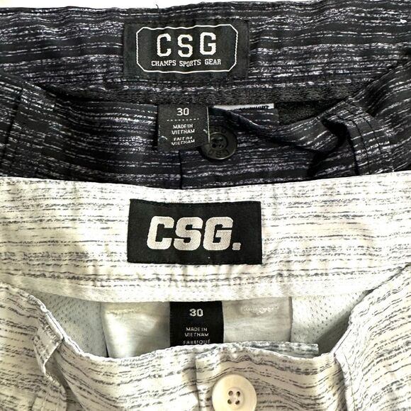 CSG - Men’s size 30 - lot of 2 quick dry sporty board style shorts 276B4 - Picture 3 of 16